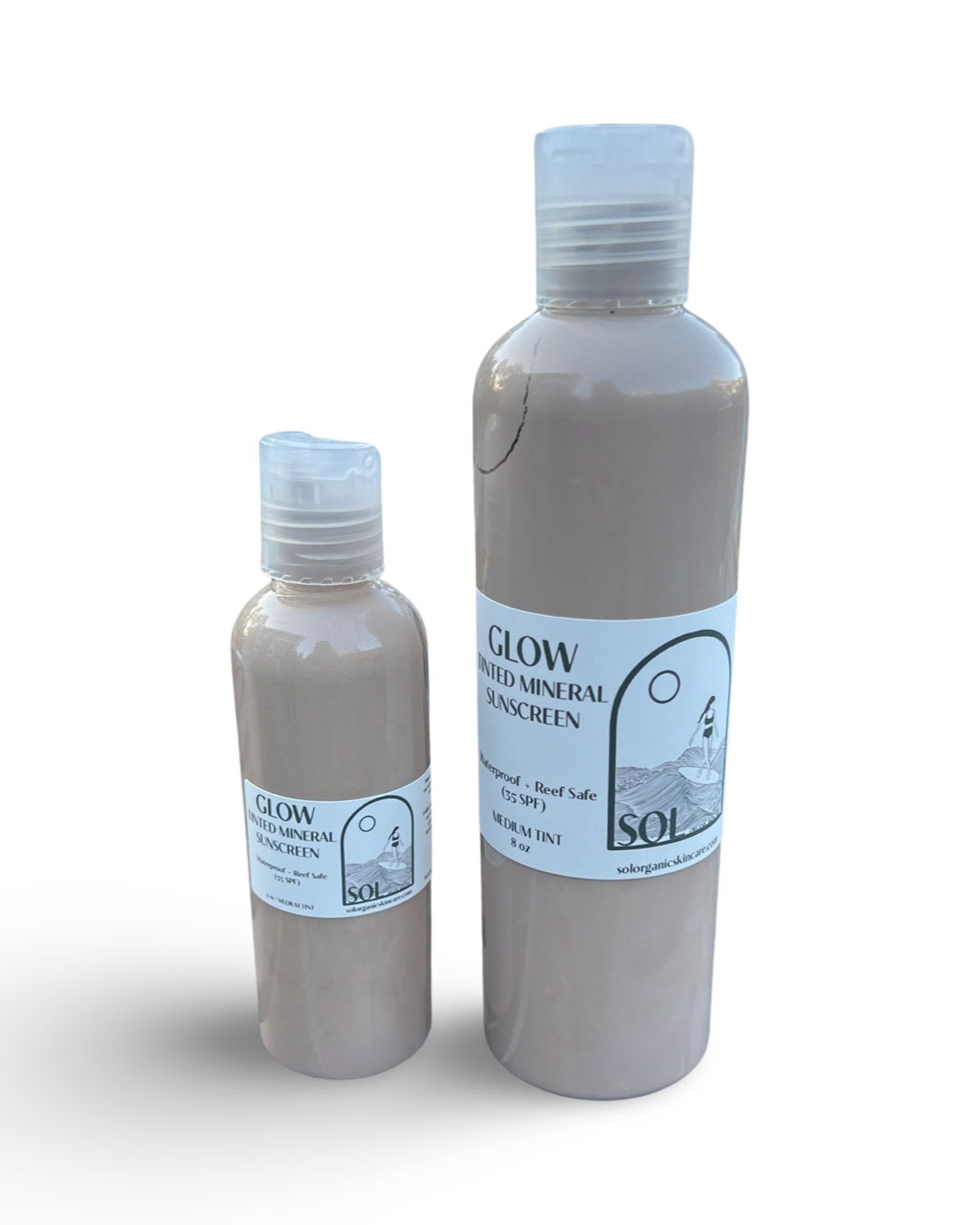 Sol Organic Skincare GLOW Mineral Sunscreens Wholesale Display Order & Re-Orders