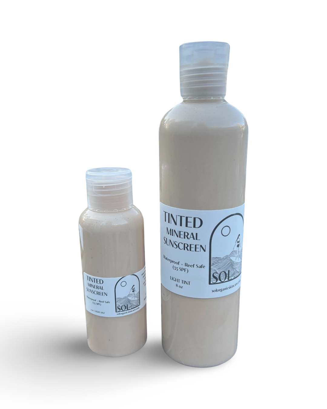 Sol Organic Skincare TINTED Mineral Sunscreens Wholesale Display Order & Re-Orders