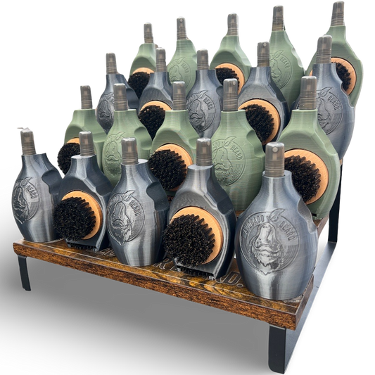 Avocado Beard Brush Wholesale Display Order & Re-Orders