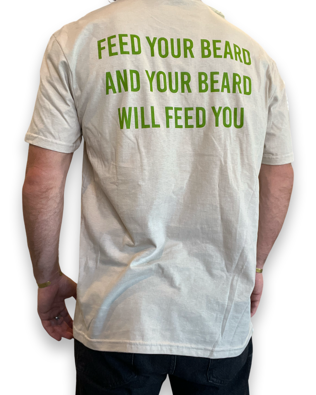 Avocado Beard Co custom T Shirt. FEED YOUR BEARD